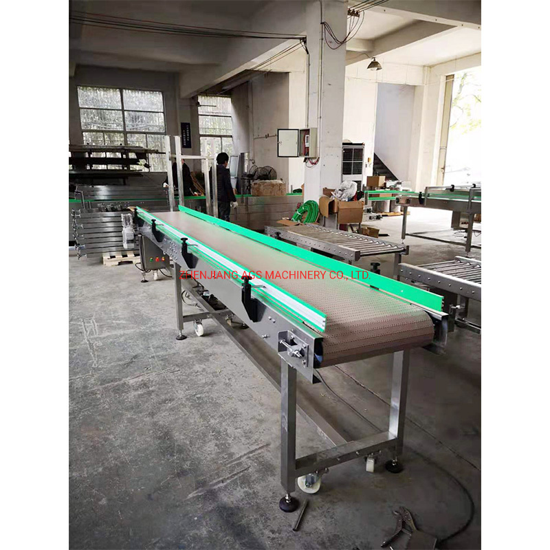 Modular Plastic Belt Conveyor for Food Industry