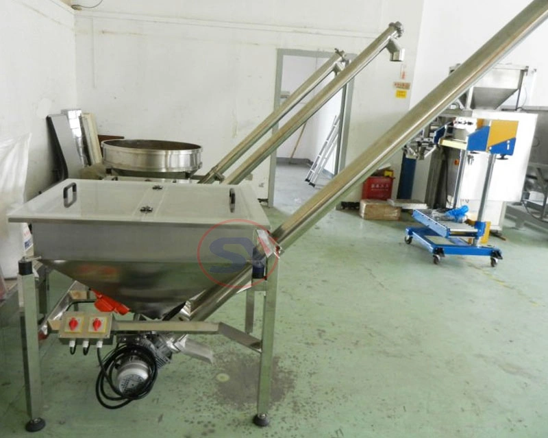 Rotating Helical Screw Tubular Conveyor for Bulk Material Handling