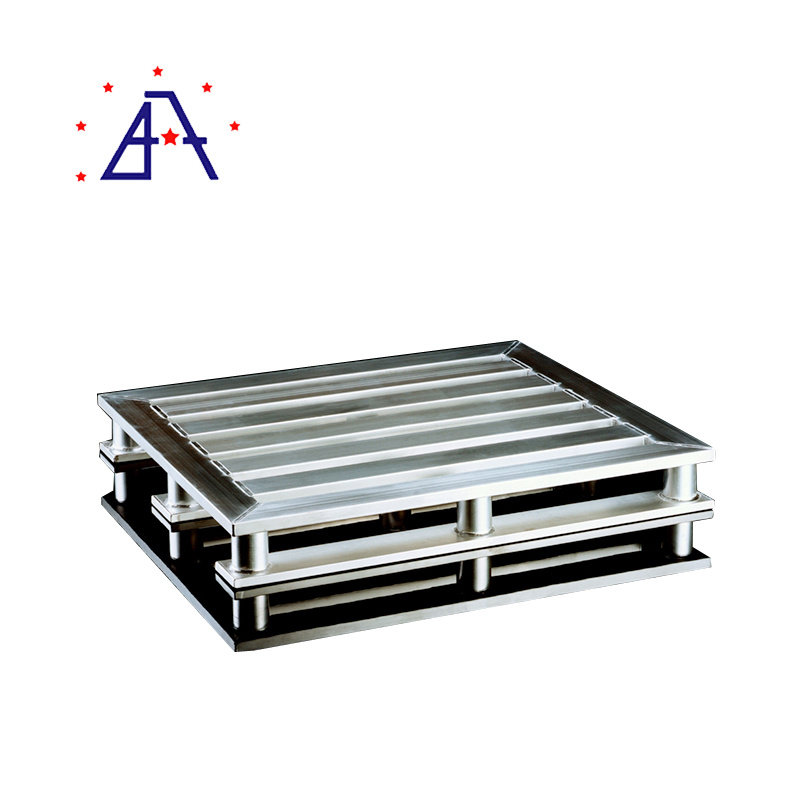 Aluminum Heavy Duty Shipping Aluminium Pallet for Warehouse Rack System