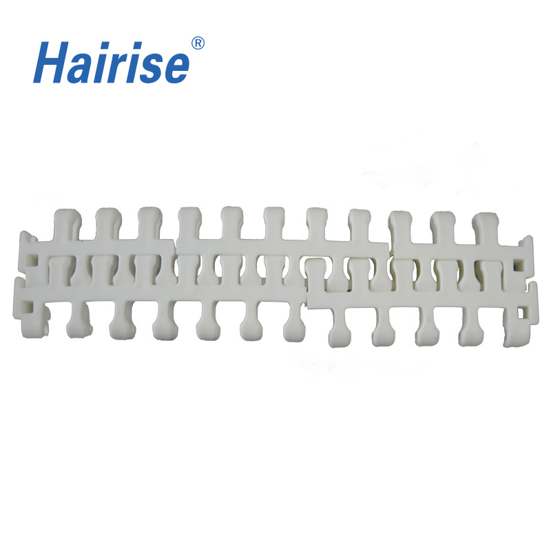 ISO Supplier of White Modular Conveyor Belt Curved Plastic Chain
