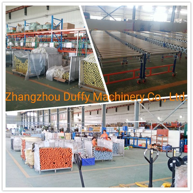 Expansion Steel Roller Conveyor Belt Conveyor Suitable for Packaging Line