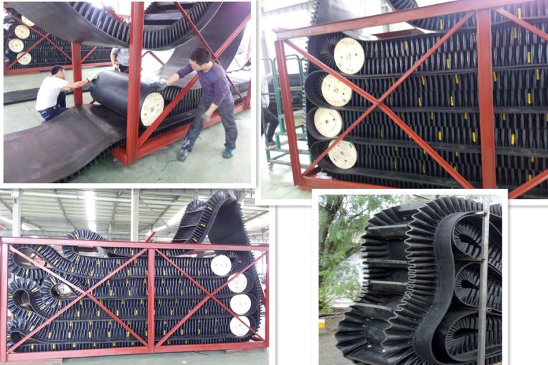 Corrugated Sidewall Conveyor Belt with Fast Delivery Time