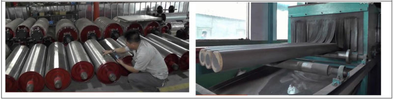 Industrial Support Carrier Steel Conveyor Roller for Belt Conveyor