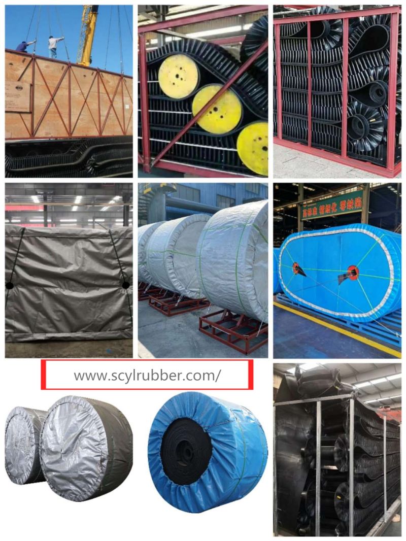 Ep Series Corrugated Sidewall Conveyor Belts for Sugar Mill