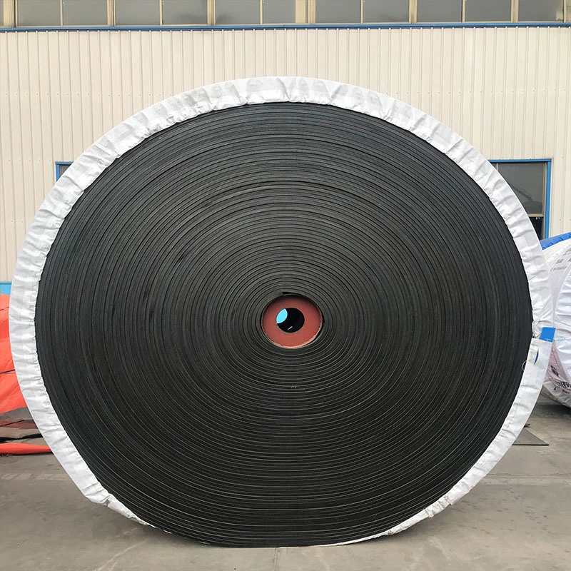 High Temperature 8mm Thickness Rubber Conveyor Belt for Steel Cement Coal with Ep200