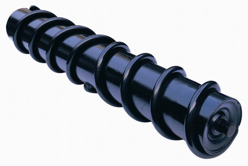 Spiral Roller for Belt Conveyor, Belt Conveyor Spiral Cleaning Roller