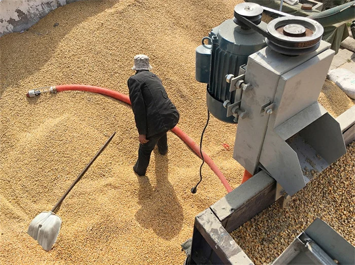 20t Cereal Spiral Conveyor Grain Screw Conveyor/Wheat Rice Suction Machine/Dry Sand Cement Granule Sucker