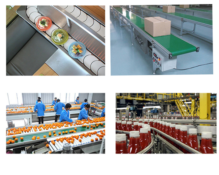 Food Inclined Industry/Industrial Factory Endless PU Conveyor Belt