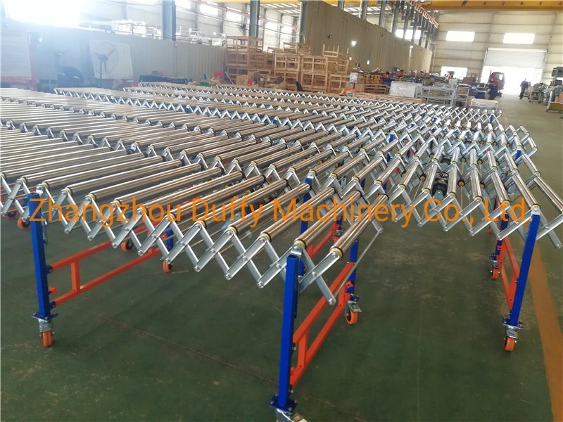 No Slip Phenomenon Gravity Skate Roller Conveyor