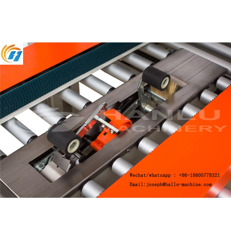 Dqfxc5045X Automatic Carton Sealer Pneumatic Box Sealing Packaging Machine with Side Belt Conveyor