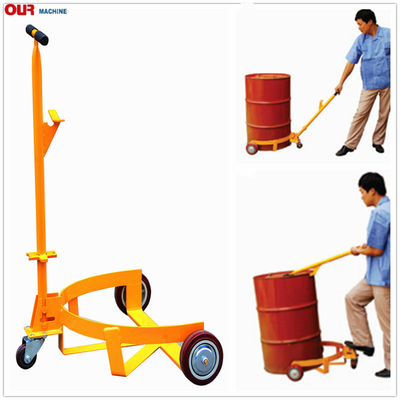 Low Profile Drum Caddy Trolley Cart, Drum Truck Transporter DC500