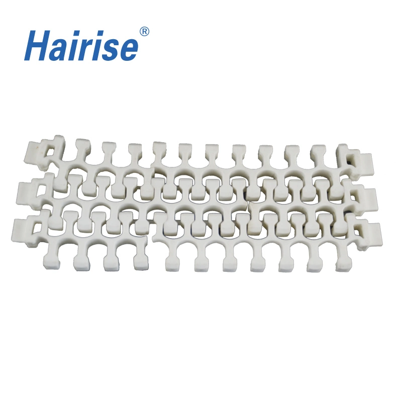 Transmission Hairise PP Material Turning Conveyor Modular Belting with Grid (Har2300)