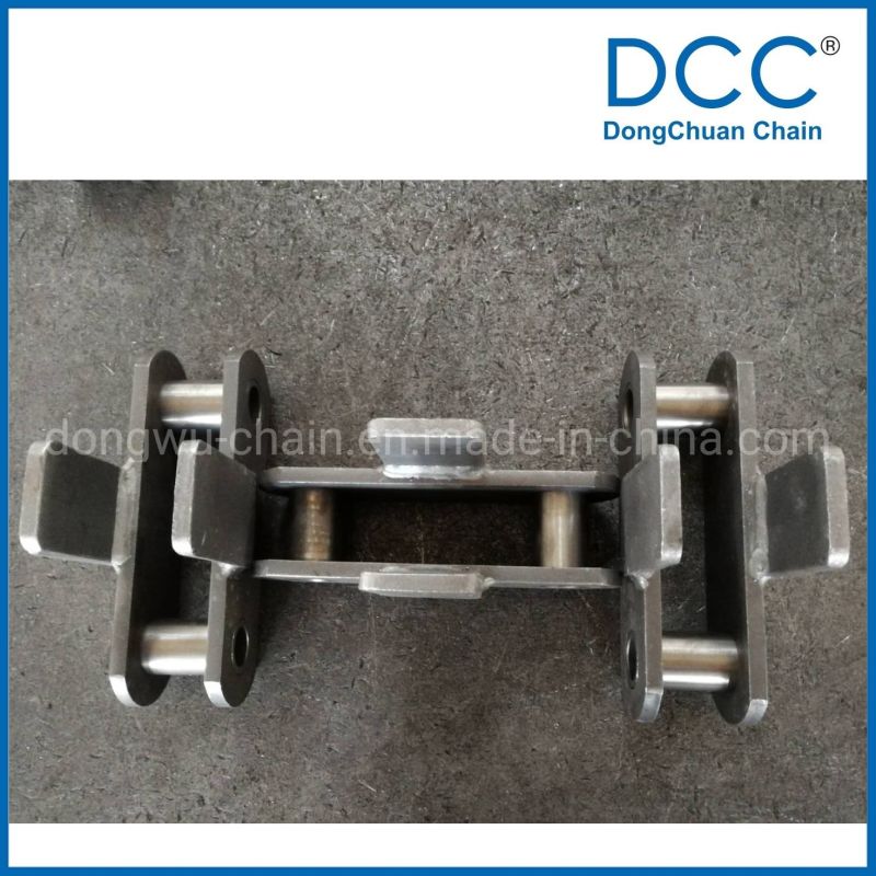 ANSI Self-Lubricating Steel Conveyor Double-Pitch Single-Strand Roller Chains