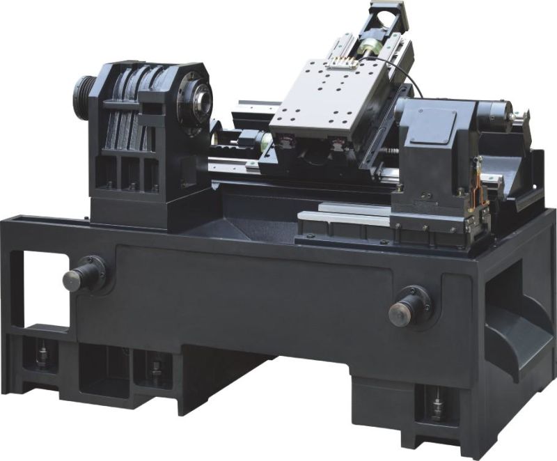 CNC Slant Bed Lathe with Gang Tools