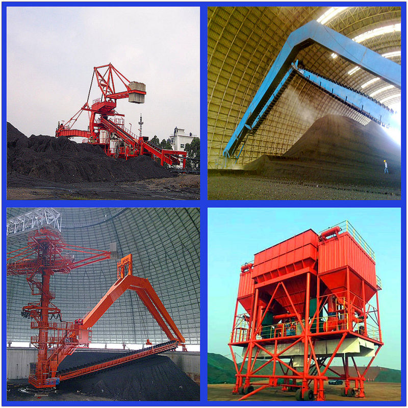 Short Distance Horizontal Belt Conveyor for Ore, Food and Package