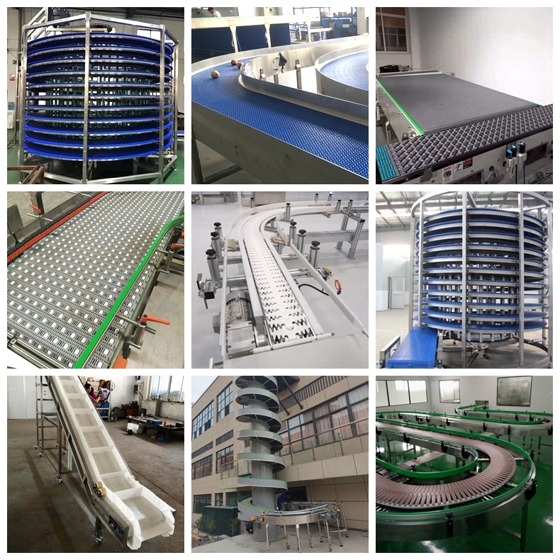 2400 Spiral Conveyor Belting for Food Drinks Products Transmission Chain