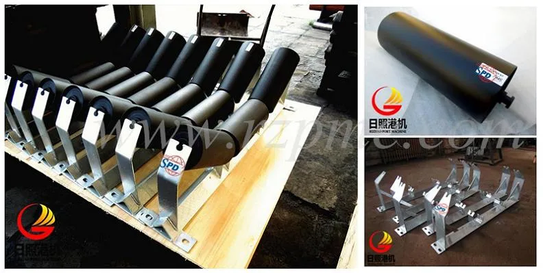 SPD Steel Conveyor Roller Set, Conveyor Idler, Roller Conveyor