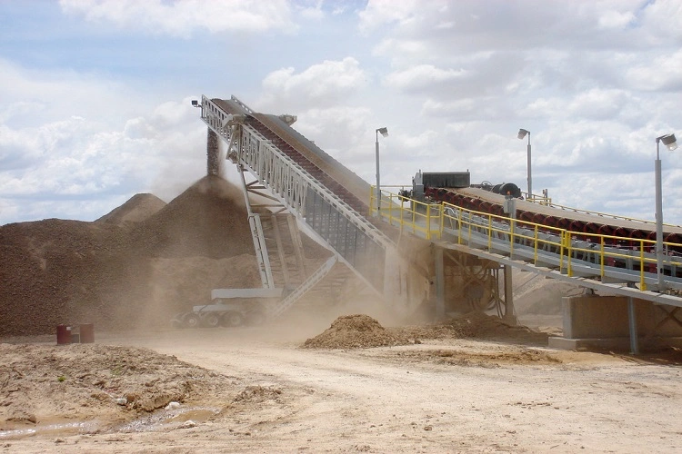 Mobile Belt Conveyor for Aggregate Stacking Solution