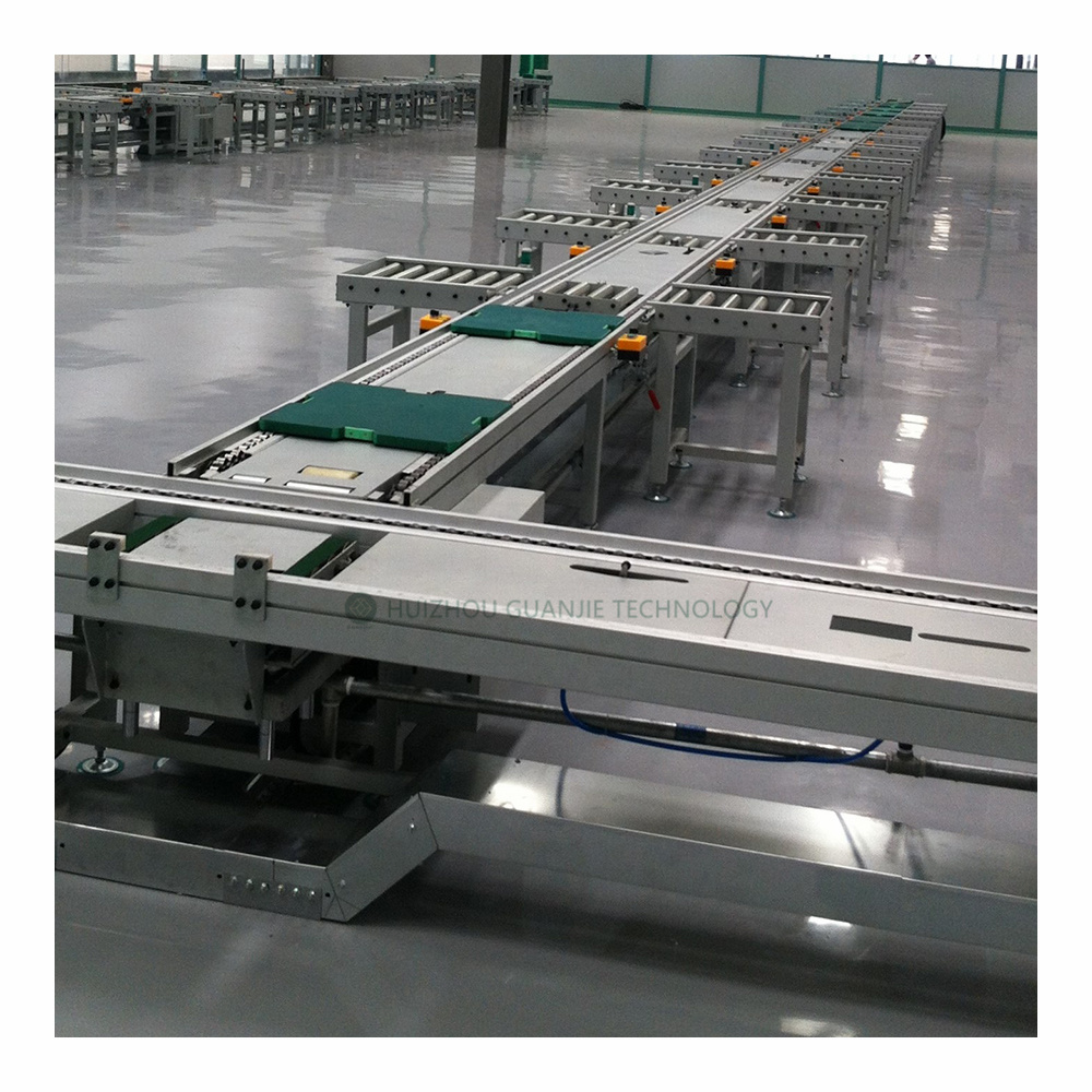 Wear Resistant Green PVC Cheap Flat Belt Conveyor