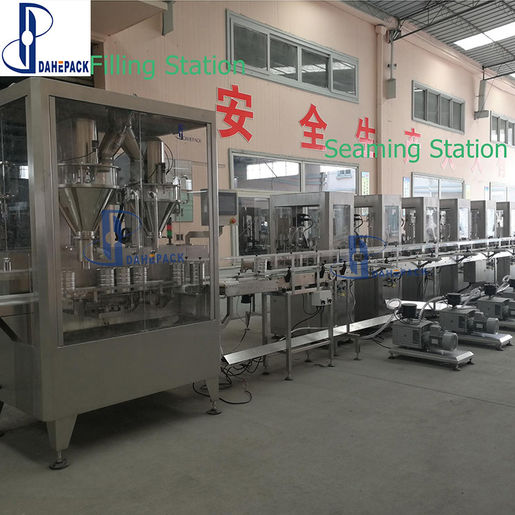 Double Auger Filler Protein Powder Filling Machine