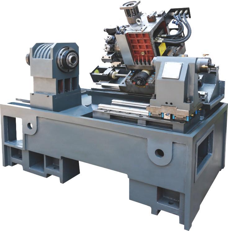 CNC Slant Bed Lathe with Gang Tools
