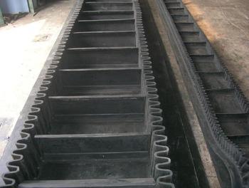 Sidewall Conveyor Belt for Steep Inclination Angle