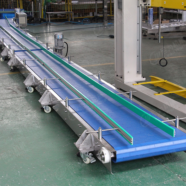 Ce Certification Modular Plastic Belt Conveyor for Food Industry