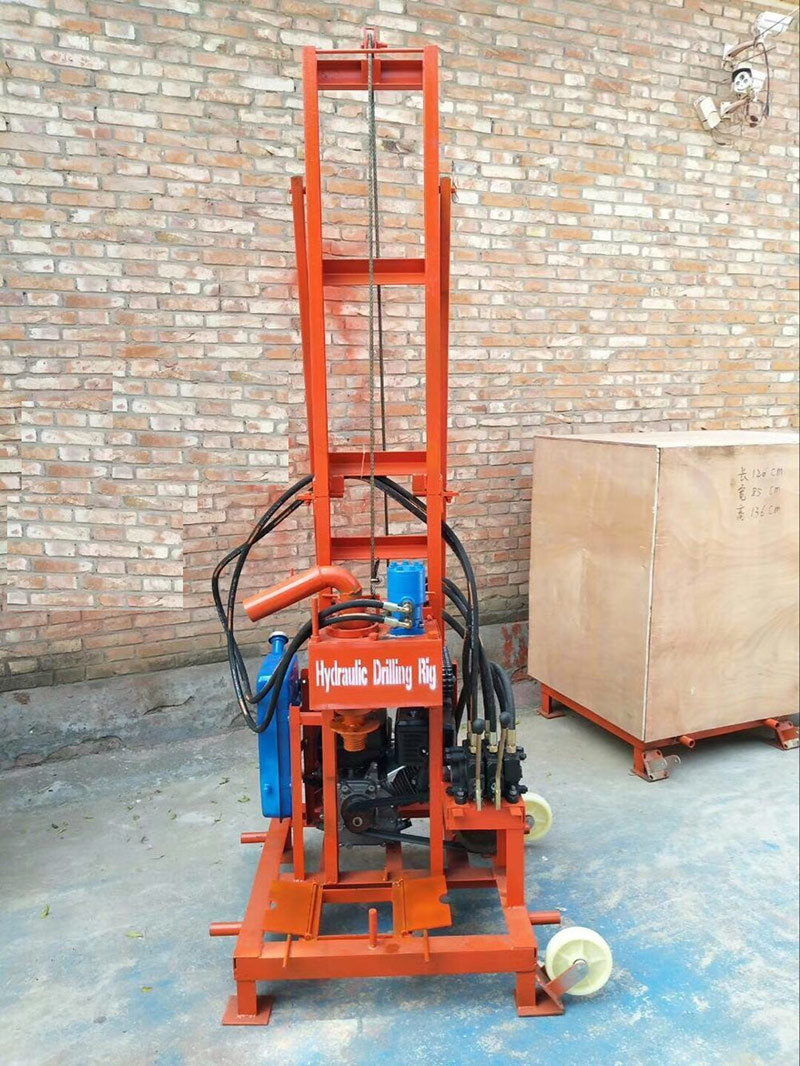 Hydraulic Small Auger Water Well Drilling Rig Machine Price for Underground Drilling