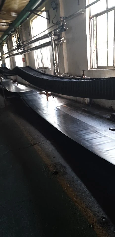 Ep/Wear Resistant/High Temperature Corrugated Sidewall Conveyor Belt with Natural Rubber and Cleat