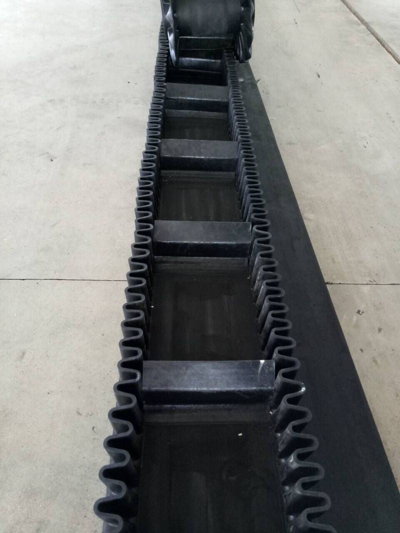 Incline Sidewall Conveyor Rubber Belt