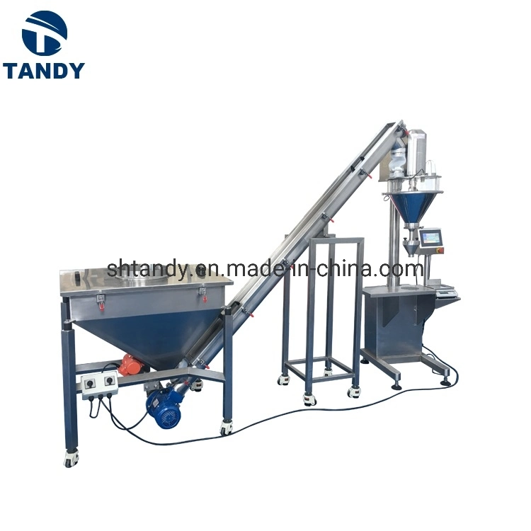 Factory Customized Food Powder Screw Conveyor/Inclined Auger Conveying Machine