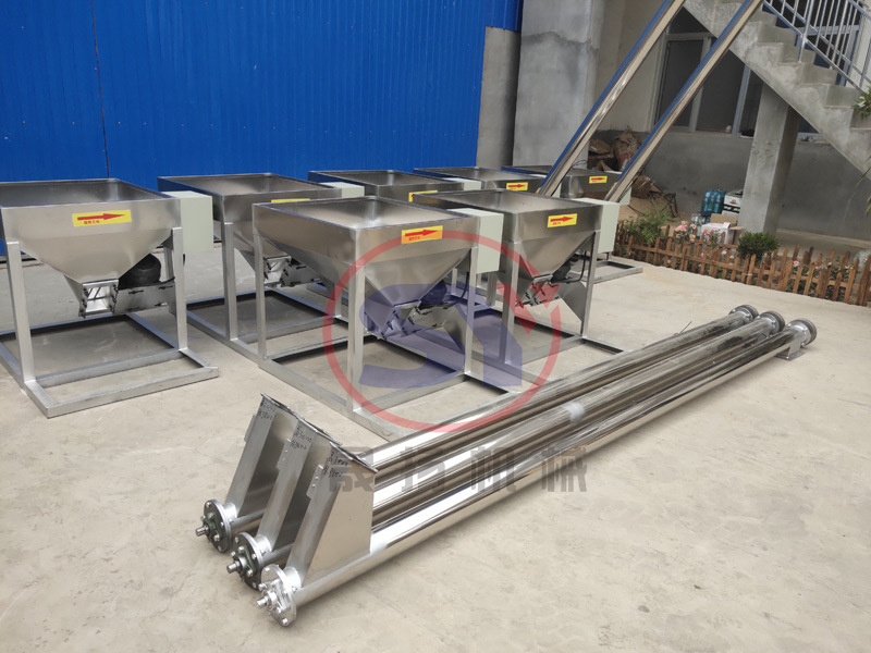 Bulk Material Handling Equipment Horizontal Screw Conveyor Mining
