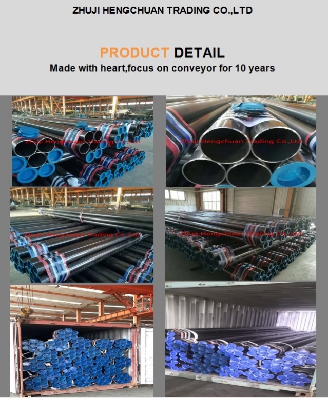 Carbon Steel Conveyor Roller Tube with Cold Finish for Material Construction
