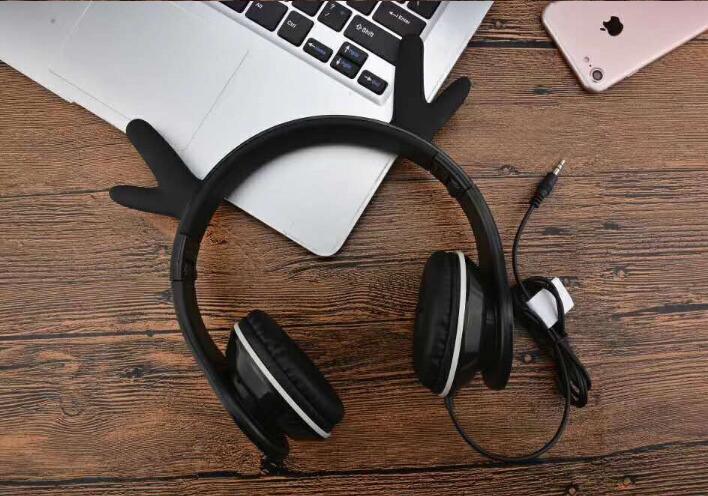 Lovely Cartoon Bluetooth Ear-Hook Headset Headphones Mobile Earphone