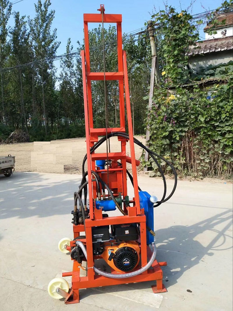Hydraulic Small Auger Water Well Drilling Rig Machine Price for Underground Drilling