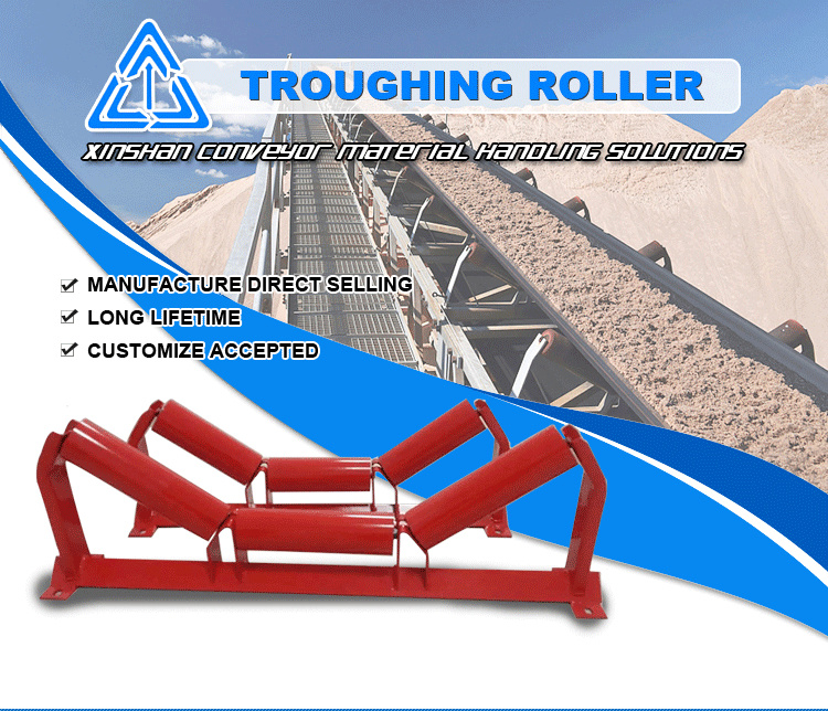 Idler Station for Conveyor Roller Lx