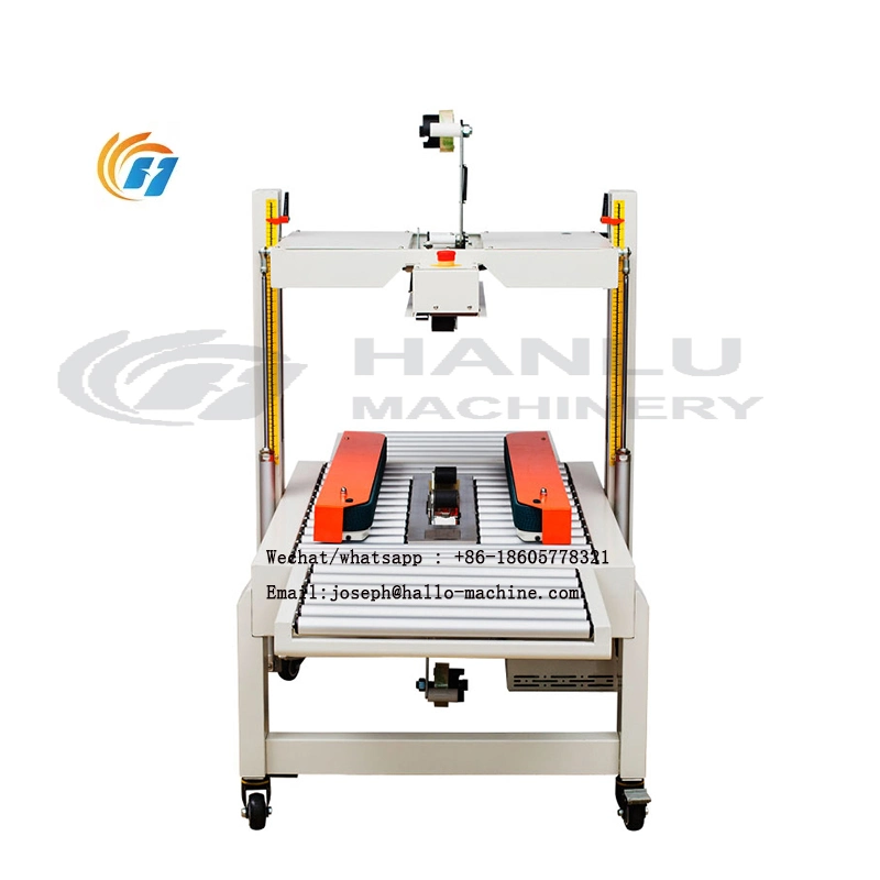Dqfxc5045X Automatic Side Belt Conveyor Carton Pneumatic Tape Sealing Machine