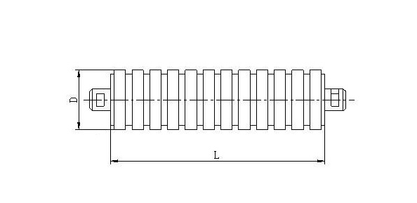 Wholesale Industry Standard Conveyor Belt Rollers for Belt Conveyor System