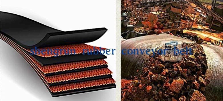 Rubber Conveyor Belt Conveyor Belting for Steel Plants