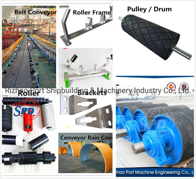 Carbon Steel Conveyor Roller for Mining, Port, Cement Industries