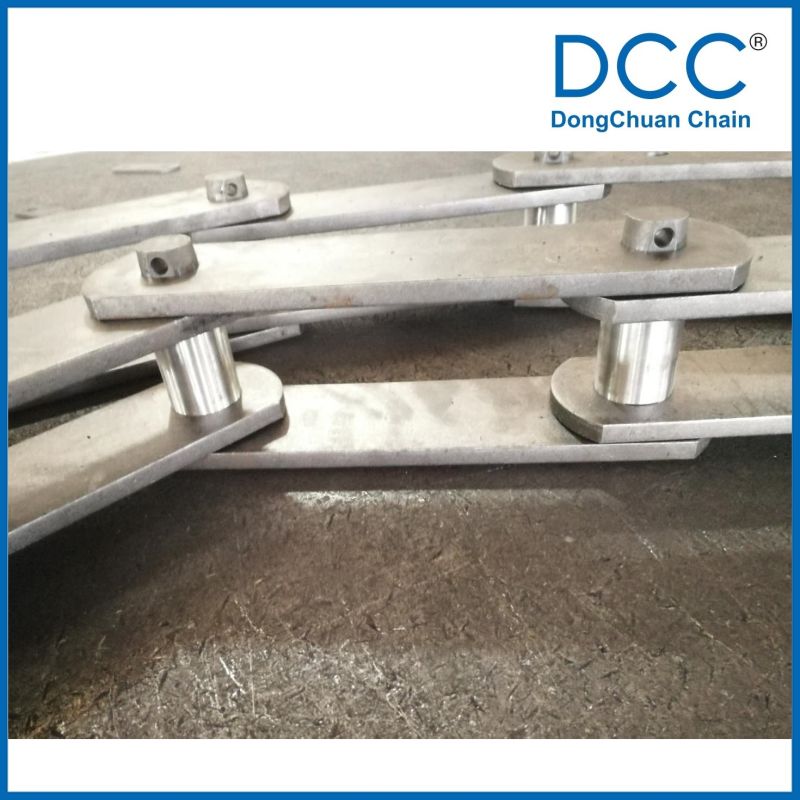 Galvanized Steel Agricultural Double Strand Cottered Roller Conveyor Chain