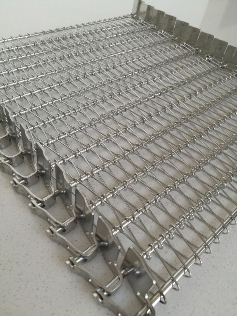 Stainless Steel Spiral Wire Conveyor Belt for Food Industry