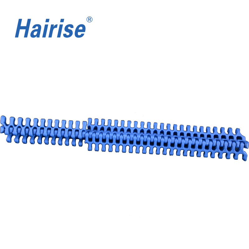 Side Spron Flush Grid Mobile Modular Plastic Conveyor Belt (Hairise7910)
