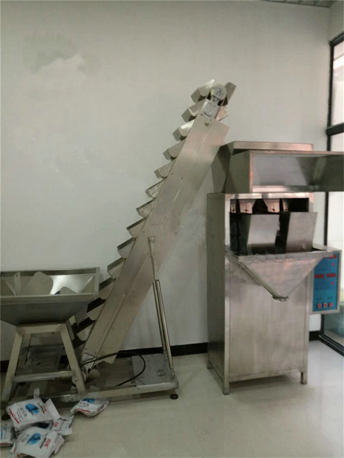 Stainless Steel Type Small Grain Seed Popcorn Food Bucket Elevator Conveyor for Packing Machine
