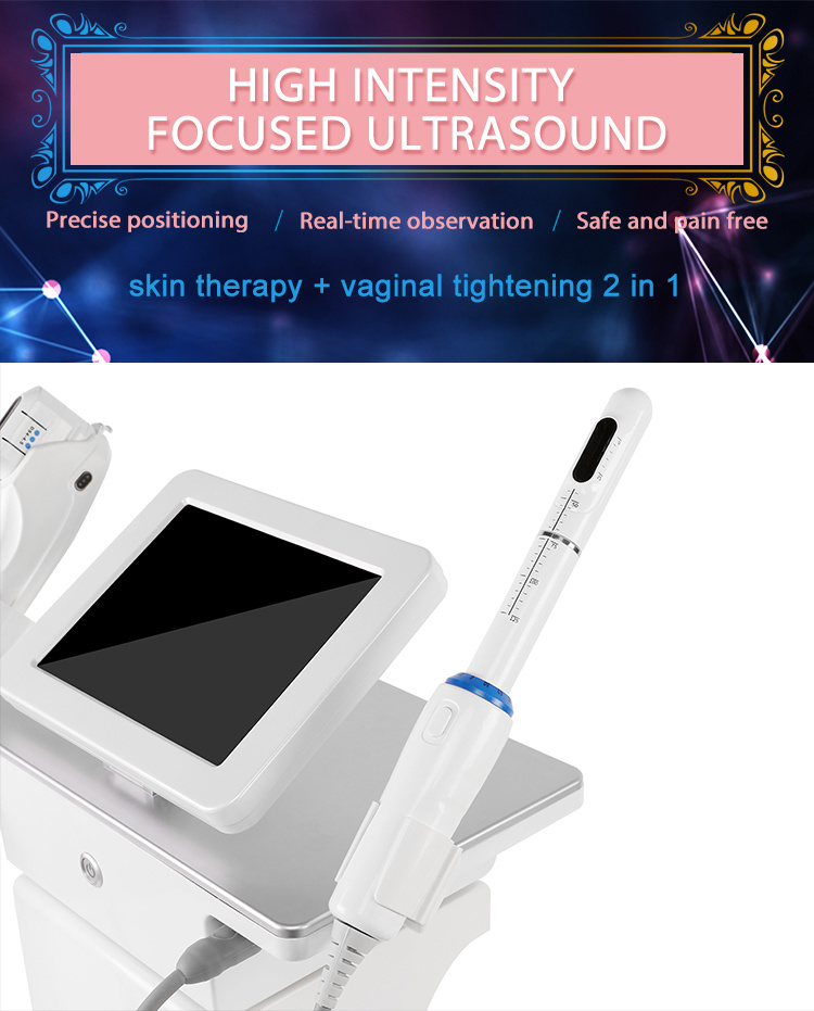 Professional 2 Handles Hifu /Tightening Virginia / Vaginal Tightening Machine Hifumachine Hifu