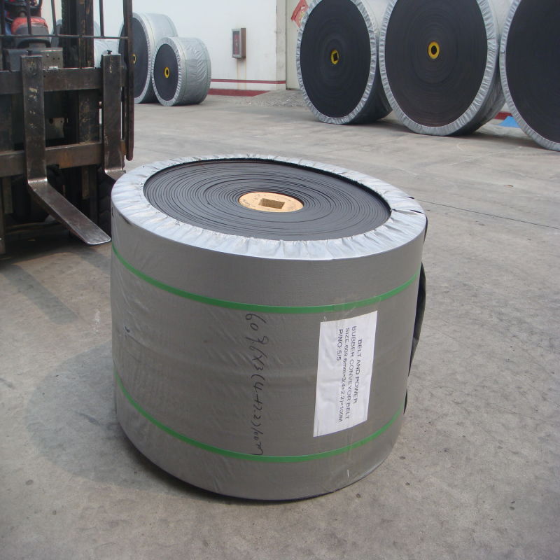 Ep150 Oil Resistant Rubber Conveyor Belt for Sloped Conveyor System