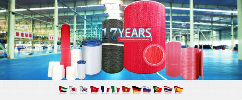 Polyester Spiral Dryer Press-Filter Conveyor Belt for Sludge Dewatering