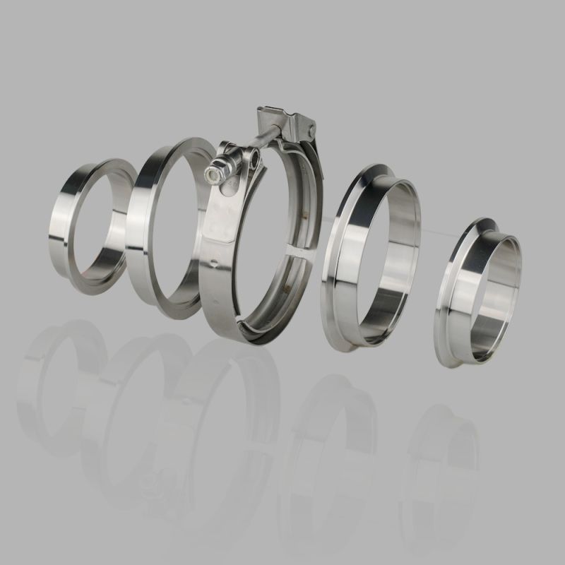 V Band Clamp Male and Femal with Flange for Coupling