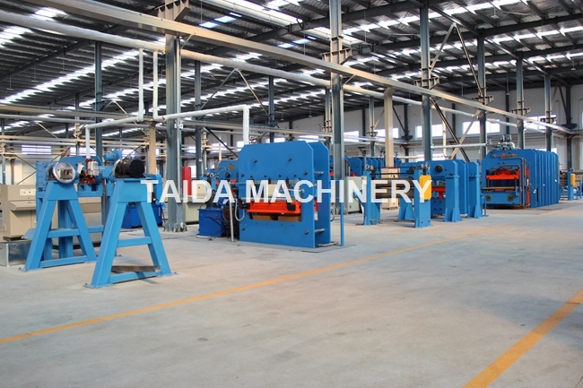 Rubber Conveyor Belts Vulcanization Production Hydraulic Platen Vulcanized Press Machine