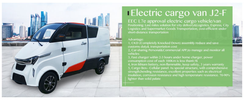 Long Range Cooling system Electric Vegetable Transport Vehicle for Sale